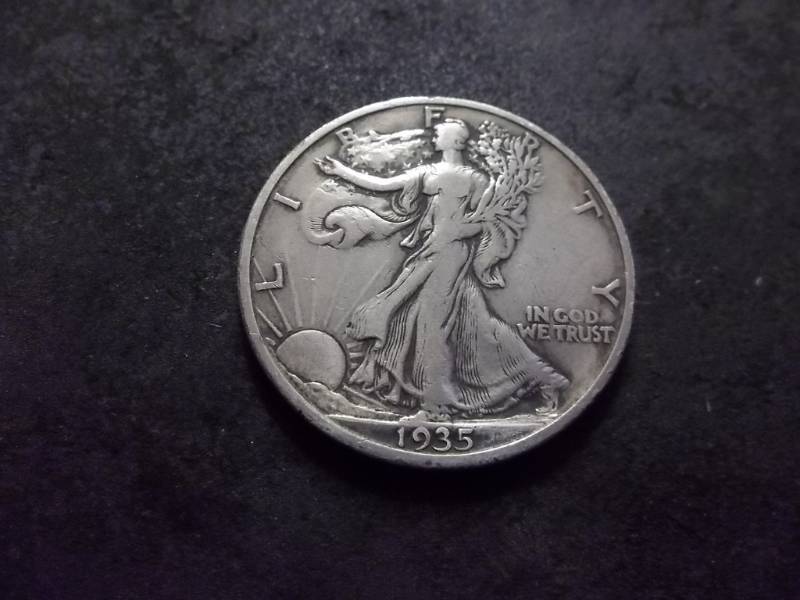 1935 S Walker Half Dollar