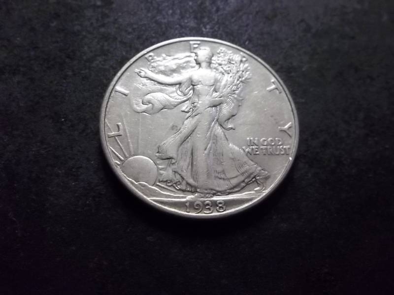 1938  Walker Half Dollar