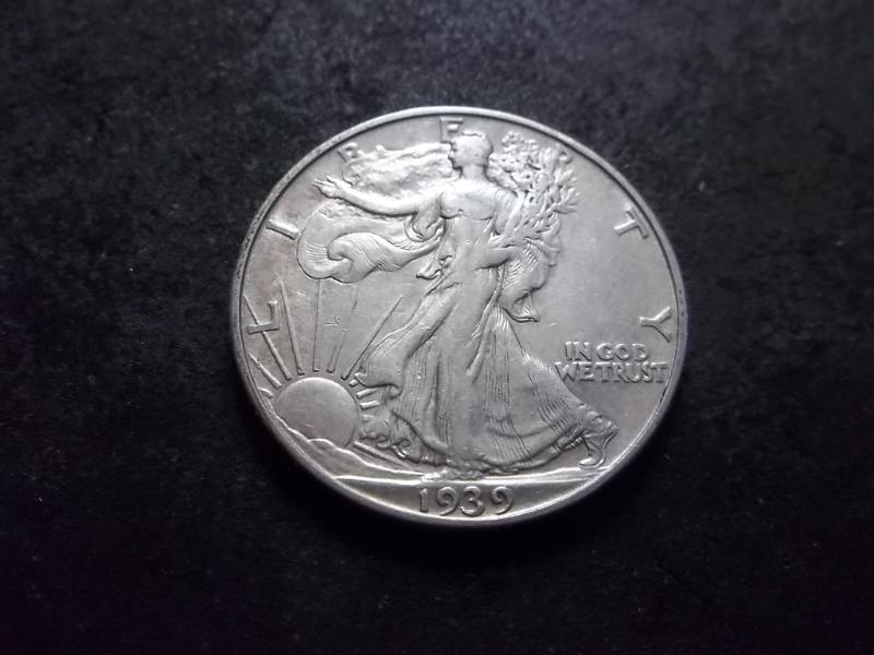 1939 D Walker Half Dollar