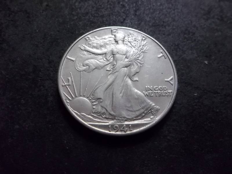 1941 D Walker Half Dollar