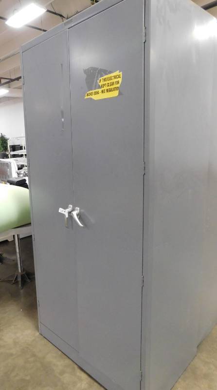 lot 5 image: Metal Storage Cabinet #2 - 36(w) x 78(h) x 24(d)