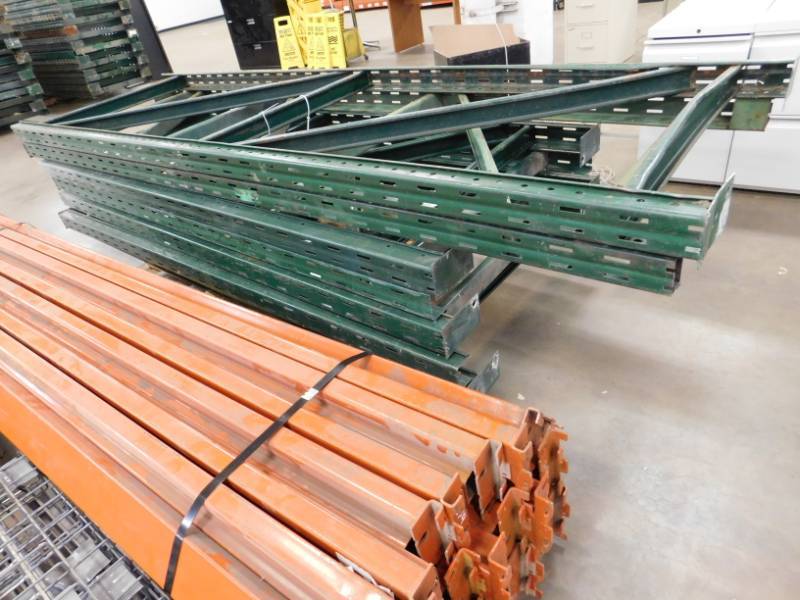 lot 15 image: Misc. Lot of Ridg-U-Rak Pallet Racking
