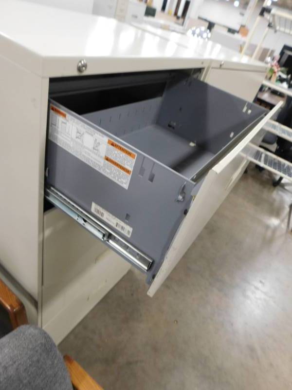 lot 85 image: Two HON File Cabinets - 30(w) x 53(h) x 19.25(d)