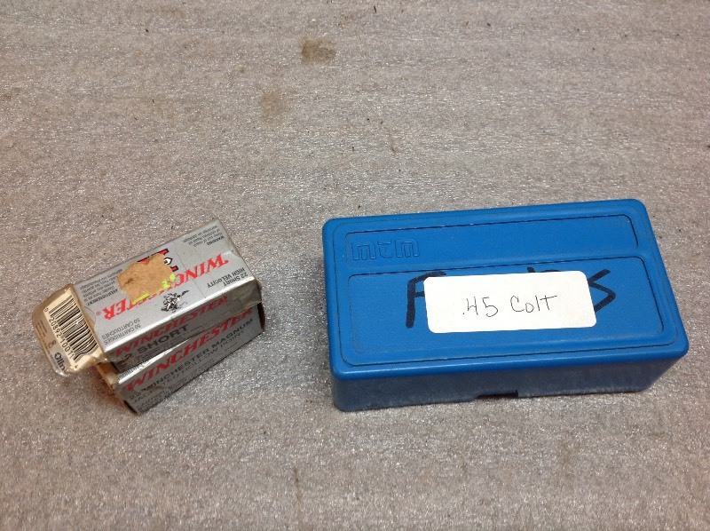 lot 38 image: 45 Colt & 22 Shells