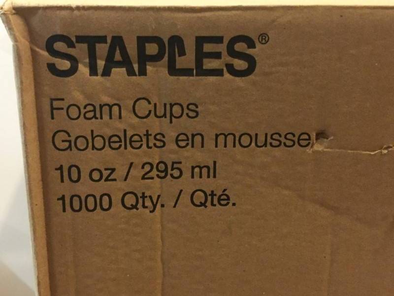 Foam Cups