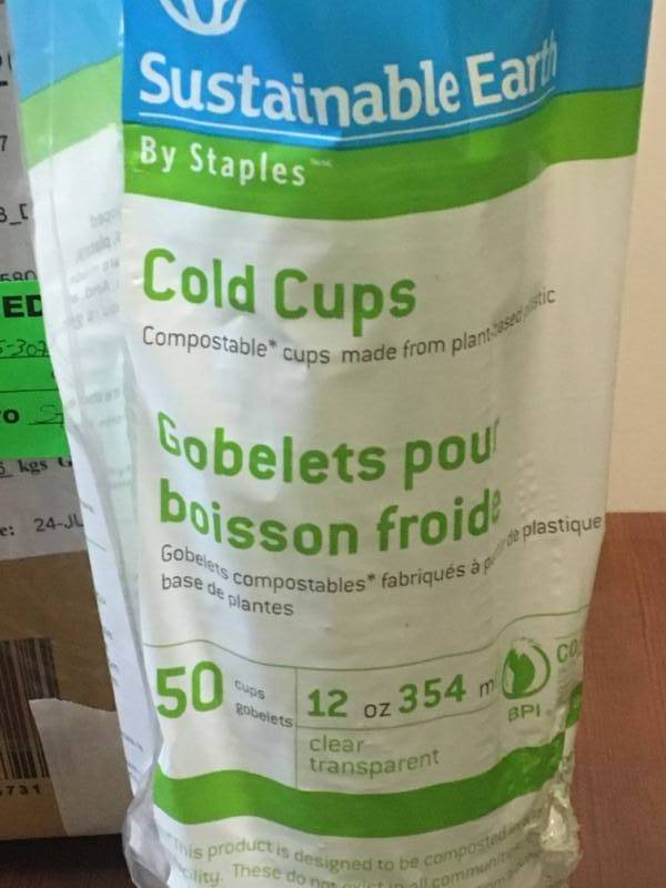 Compostable Cold Drink Cups
