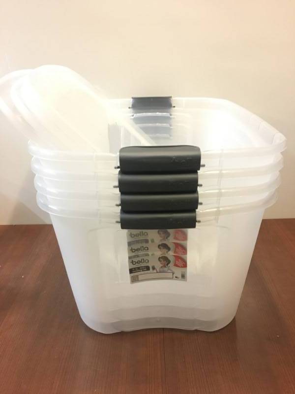 Bella 71 Quart Storage Totes