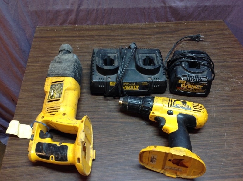 18 Volt DeWalt Cordless Tools & Chargers