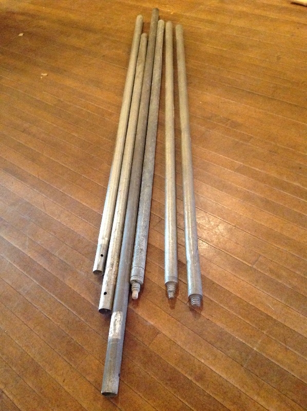 6 Concrete Bull Float Handles