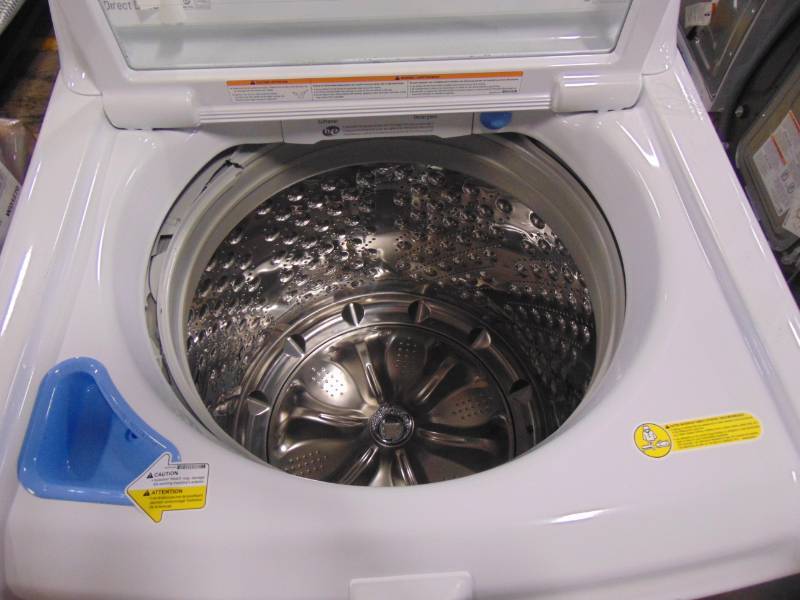 lot 12A image: LG 4.5-cu ft High Efficiency Top-Load Washer (White) ENERGY STAR WT7100CW