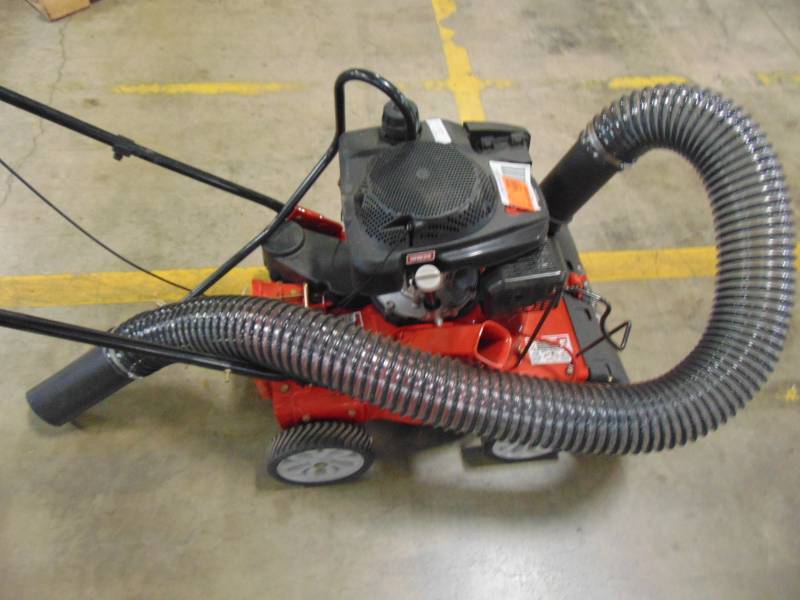 lot 36A image: Troy-bilt 1.5 in. 159 cc Gas Self-Propelled Chipper Shredder Vacuum CSV 070