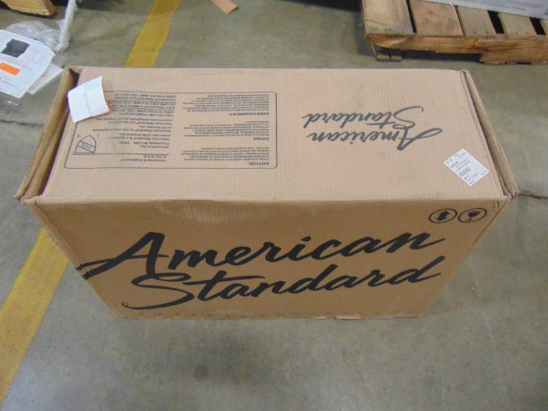 lot 61 image: American Standard Colony Universal 1.28 GPF or 1.6 GPF Tall Height Elongated Toilet Bowl Only in White 3251A101.020