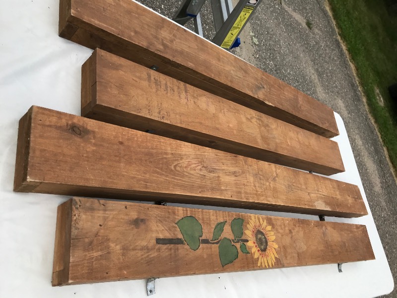 Pine Window Valances (4)