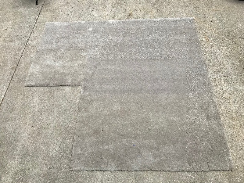 Grey Carpet Remnant
