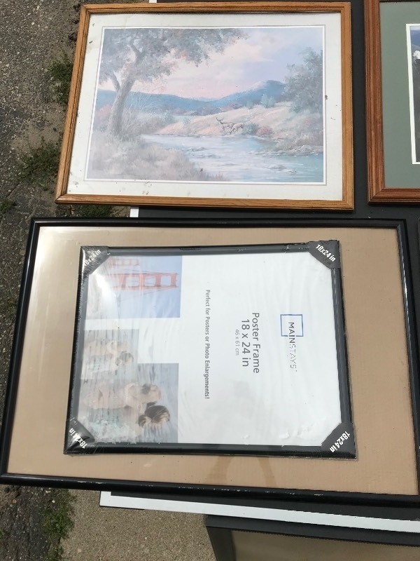 6 Large PrintsFrames