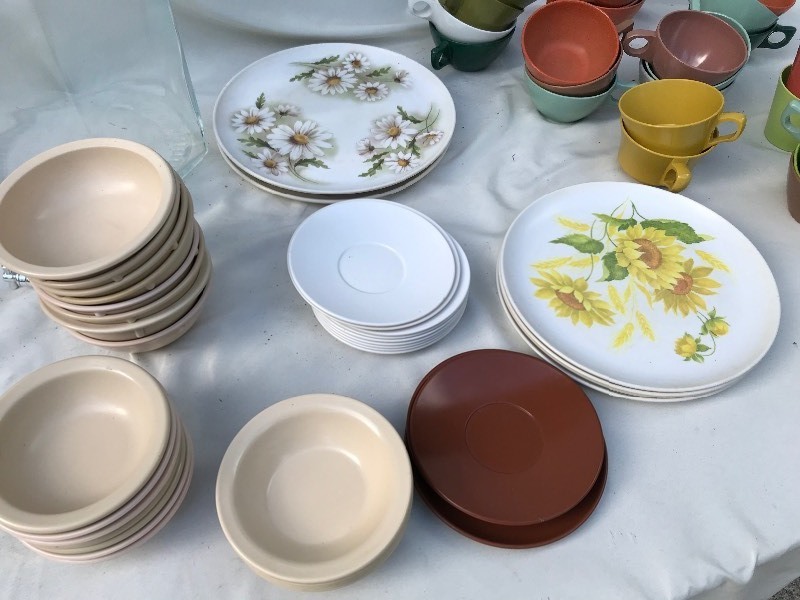 Vintage Melamine Dishes