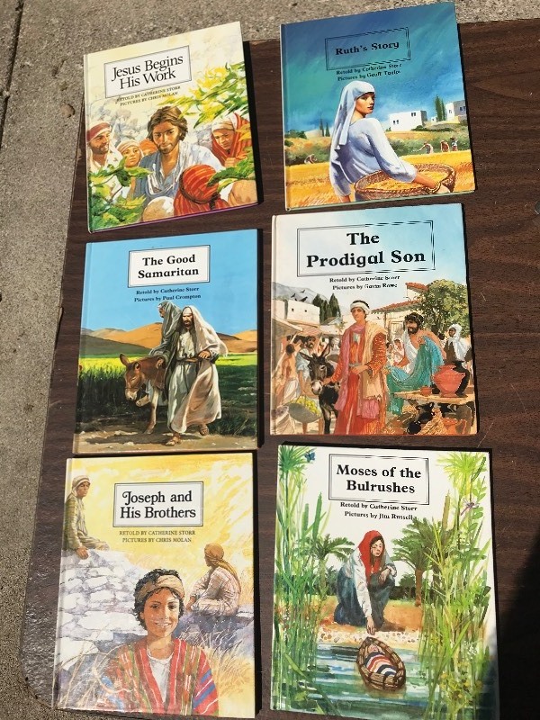 Childrens Bible Story Book Set
