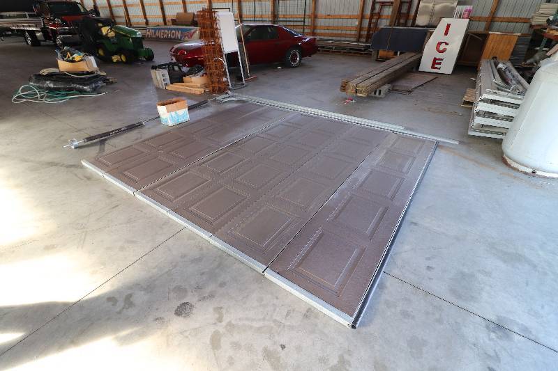 lot 18 image: 10 X 11 Dark Brown Garage Door