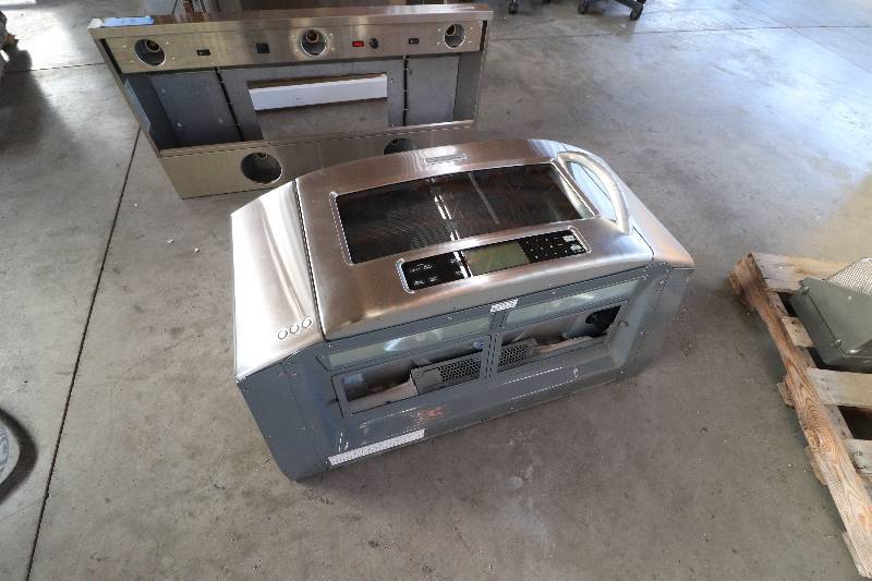 lot 8 image: New Kitchen Aid 36 Microwave