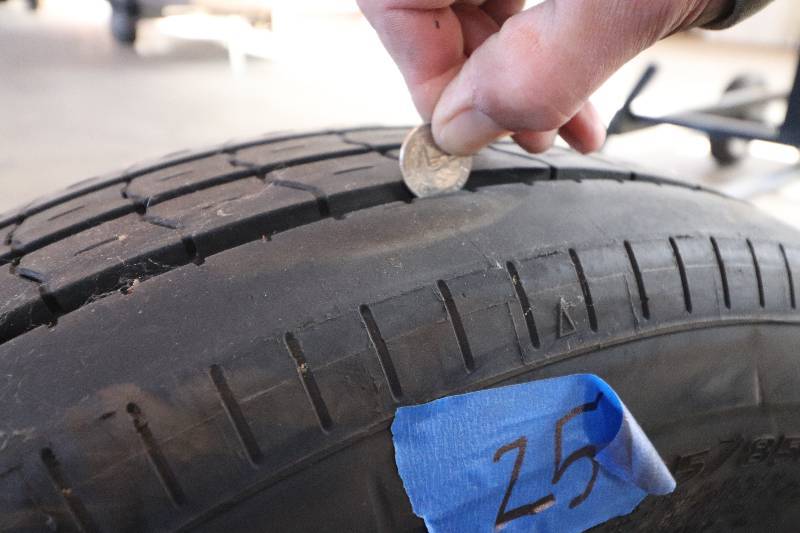 lot 25 image: Lot of (2) Good Year LT 23585R16 G614RST Tires