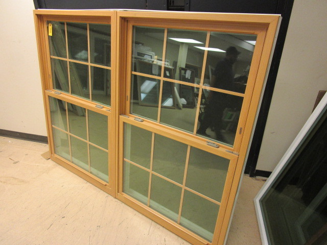 DOUBLE WINDOW WITH PANES