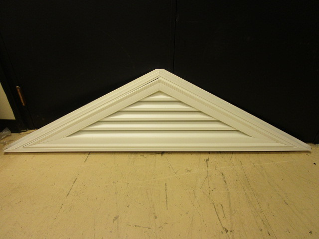 DECORATIVE GABLE TRIANGLES WITH 5 LOUVERS