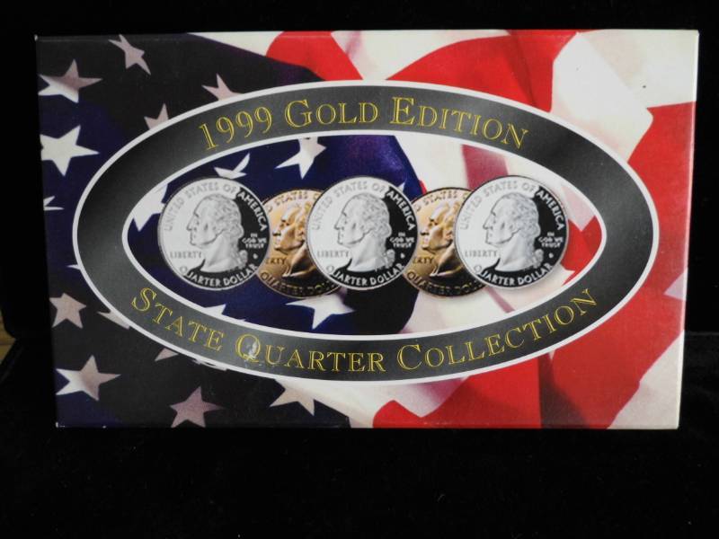 1999 State Quarters - Gold Edition