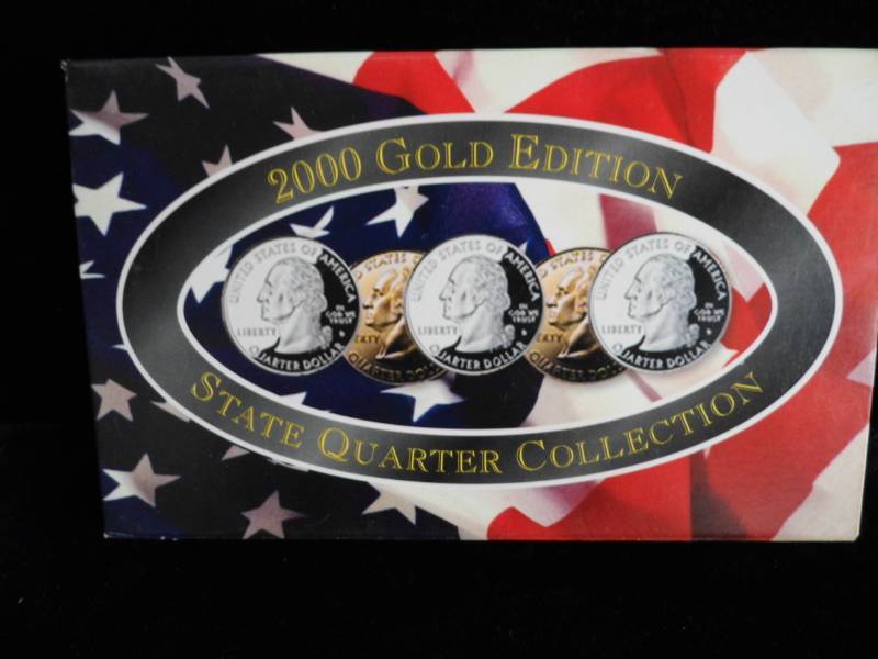 2000 State Quarters -Gold Edition
