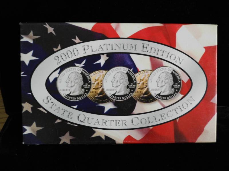 2000 State Quarters - Platinum Edition