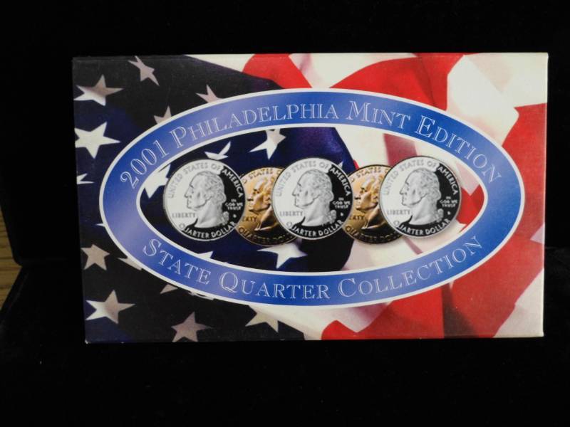 2001 State Quarters - Philadelphia Mint