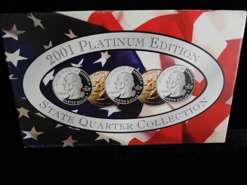 2001 State Quarters - Platinum Edition