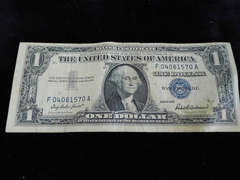 Silver Certificate Bill