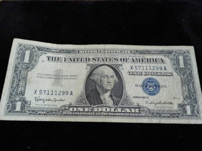 Silver Certificate Bill