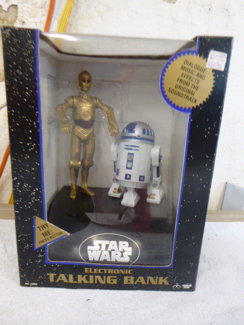 lot 38 image: Star Wars Electronic Talking Bank