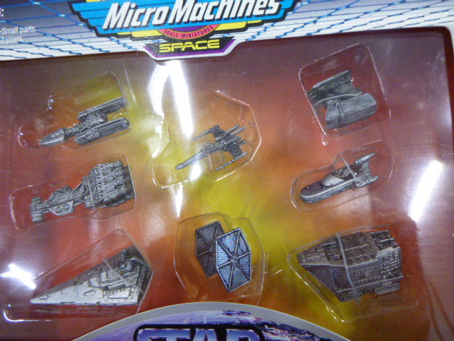 lot 39 image: Micro Machines Star Wars A New Hope Collector Edition Space Ships