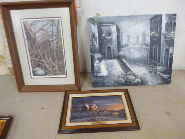 lot 54 image: 3 Pieces of Artwork