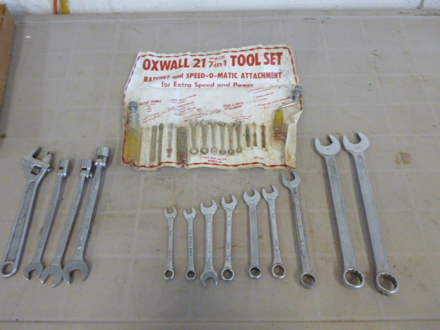 lot 75 image: Set of Wrenches