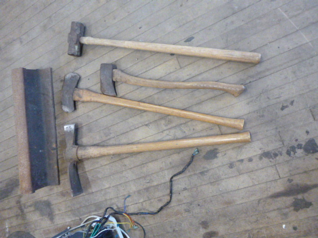 lot 69 image: Axes and I-Beam