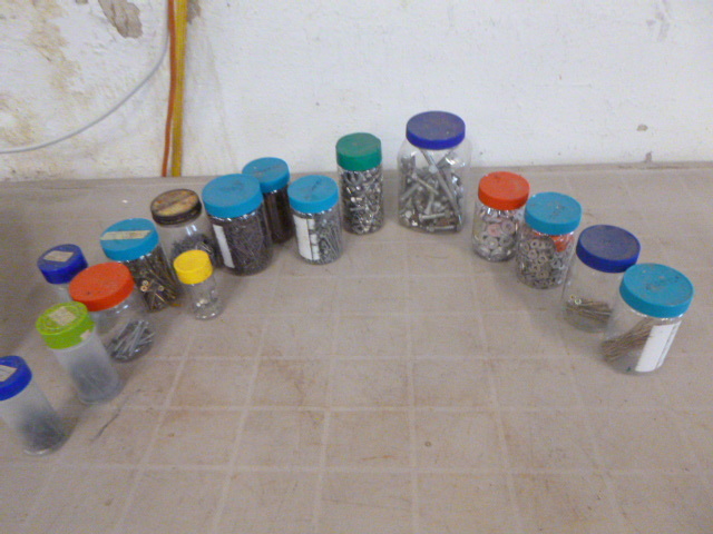 lot 84 image: Miscellaneous Screws, Nuts, Washers