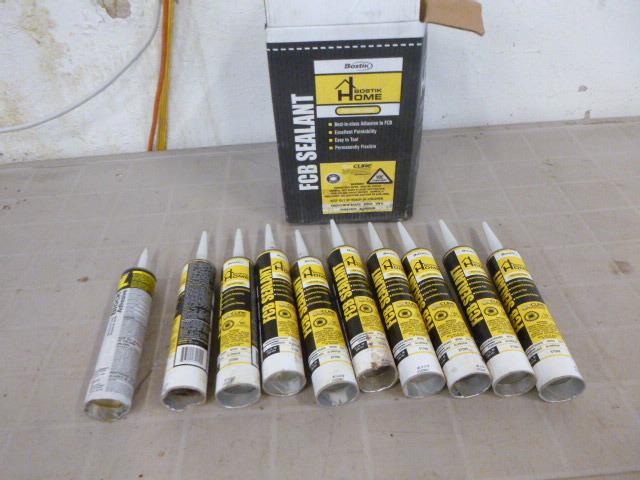 lot 86 image: 9 Tubes of Bostick FCB Sealant