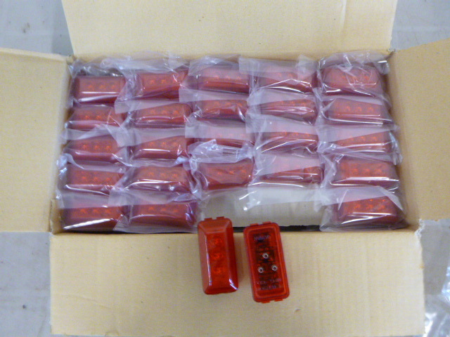 lot 98 image: Case of PM Trailer Lights