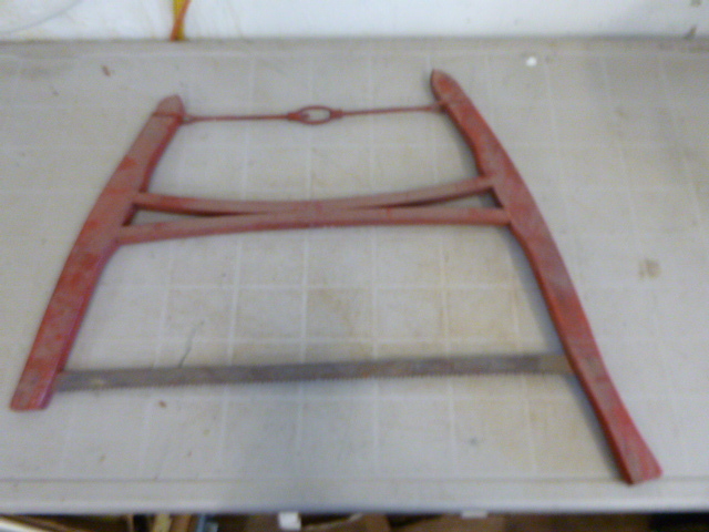 lot 112 image: Buck Saw