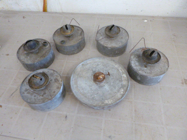 lot 114 image: 6 Vintage Lanterns