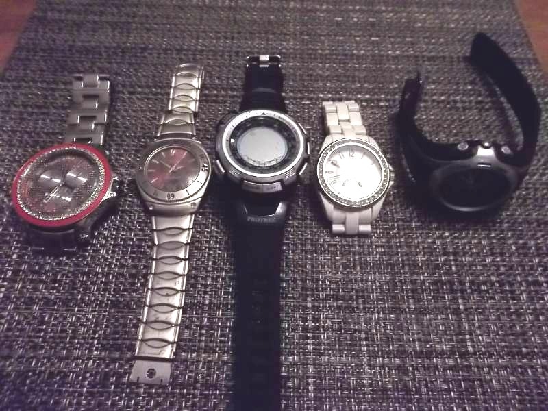Lot Of 5 Mens Watches