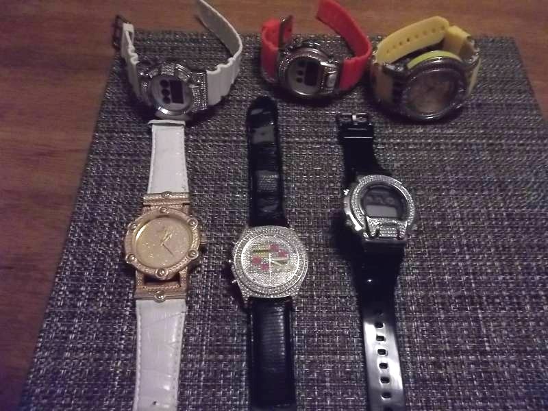 Lot Of 6 Mens Watches