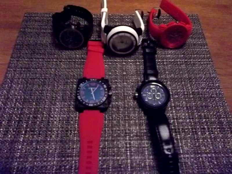 Lot Of 5 Mens Watches