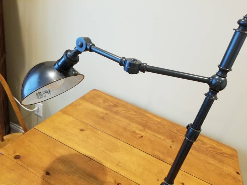 lot 63 image: Great Adjustable Desk Lamp
