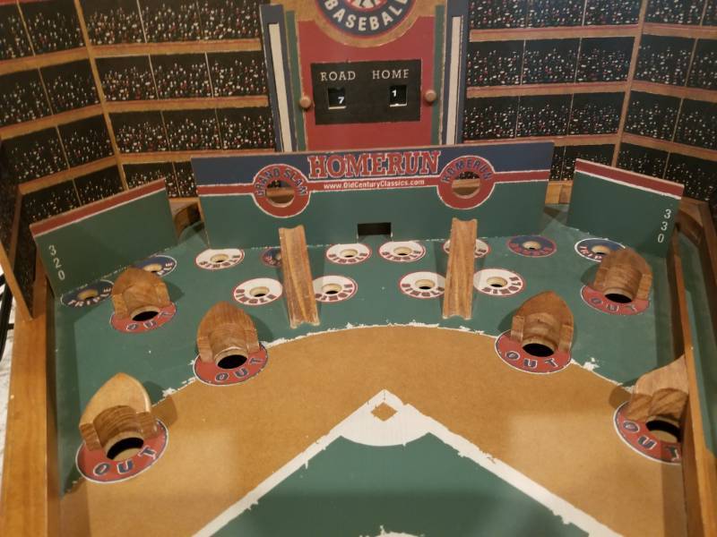 lot 60 image: Fun Old Century Marble Baseball Game