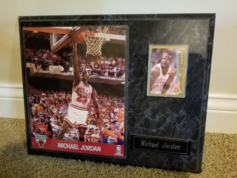 Commemorative Michael Jordan Plaque 
