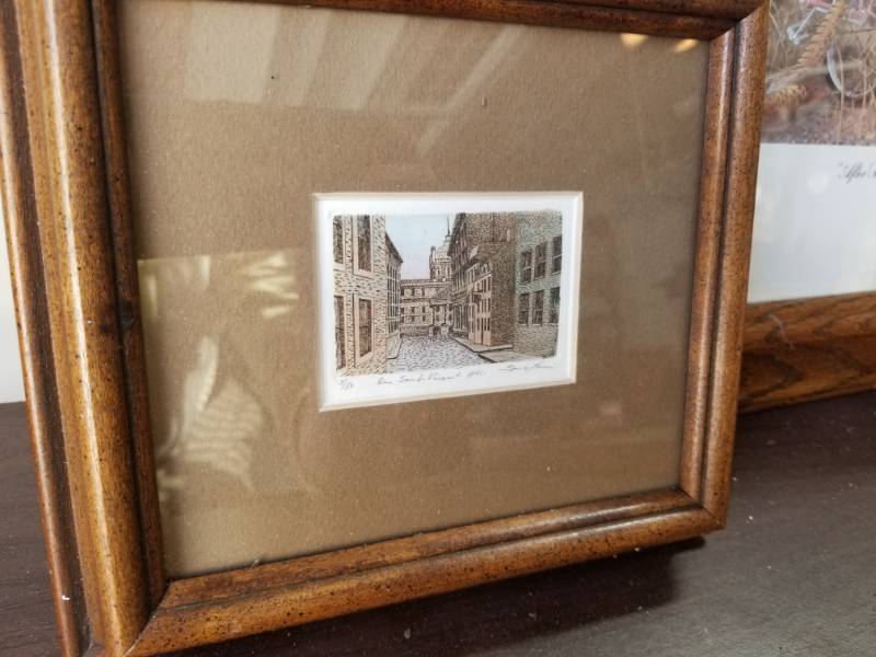 lot 50 image: Limited Edition Signed Print - Rue Saint Vincent
